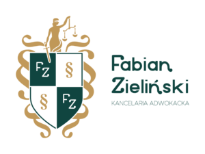 Logo Fabian Zieliński Kancelaria Adwokacka oryginał na transparentnym